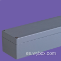 Caja de aluminio para electrónica Caja impermeable de aluminio IP67 Caja de montaje en pared de aluminio AWP514 con tamaño 250 * 80 * 80 mm